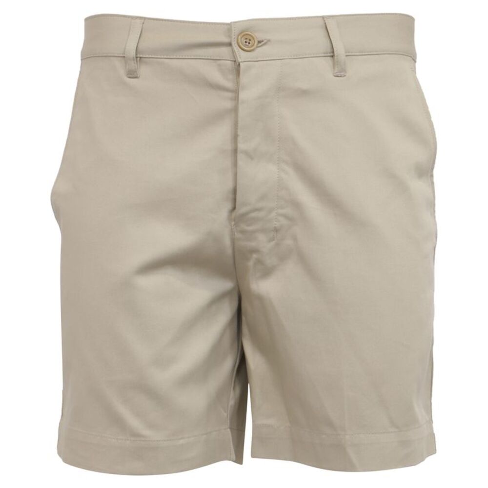 AMI Bermuda Shorts in Beige Cotton